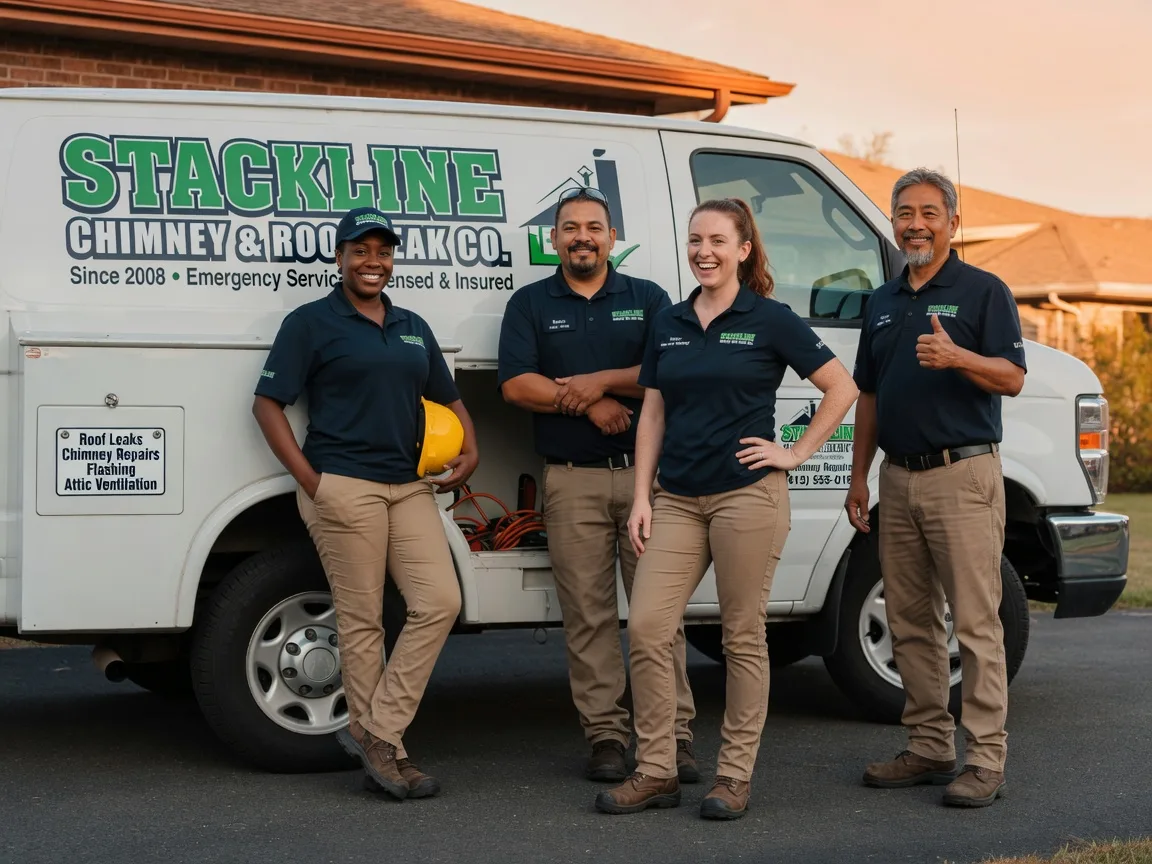 Chimney flashing repair company in Honey Creek, IA